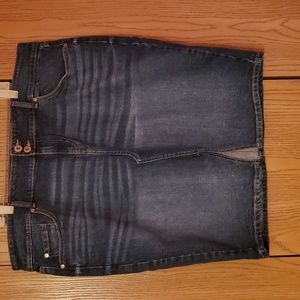 Torrid denim skirt